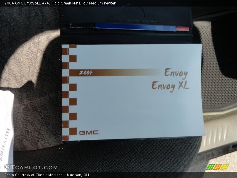 Polo Green Metallic / Medium Pewter 2004 GMC Envoy SLE 4x4