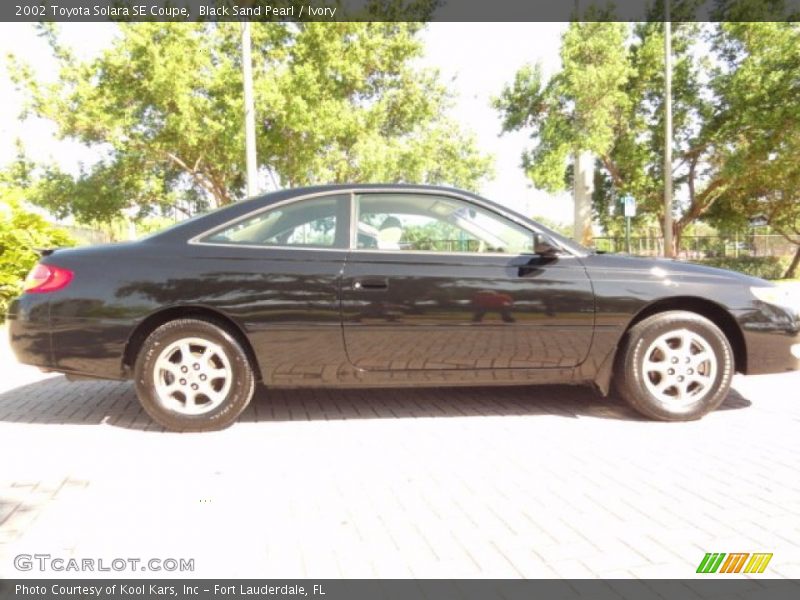 Black Sand Pearl / Ivory 2002 Toyota Solara SE Coupe