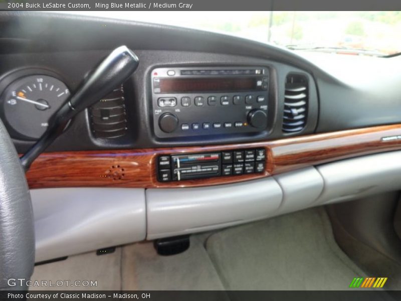 Ming Blue Metallic / Medium Gray 2004 Buick LeSabre Custom