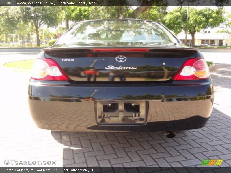 Black Sand Pearl / Ivory 2002 Toyota Solara SE Coupe