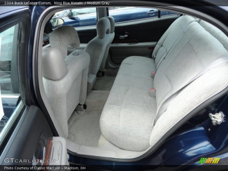 Ming Blue Metallic / Medium Gray 2004 Buick LeSabre Custom