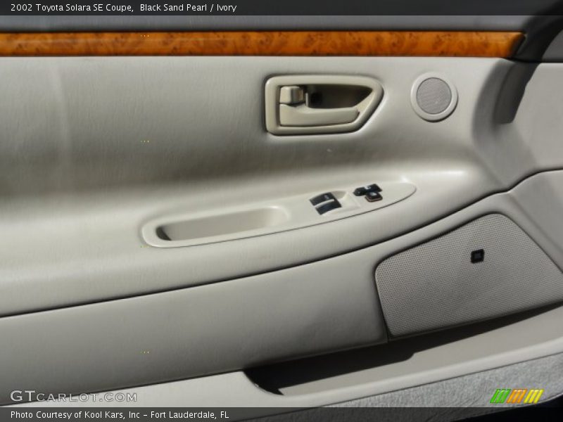 Black Sand Pearl / Ivory 2002 Toyota Solara SE Coupe