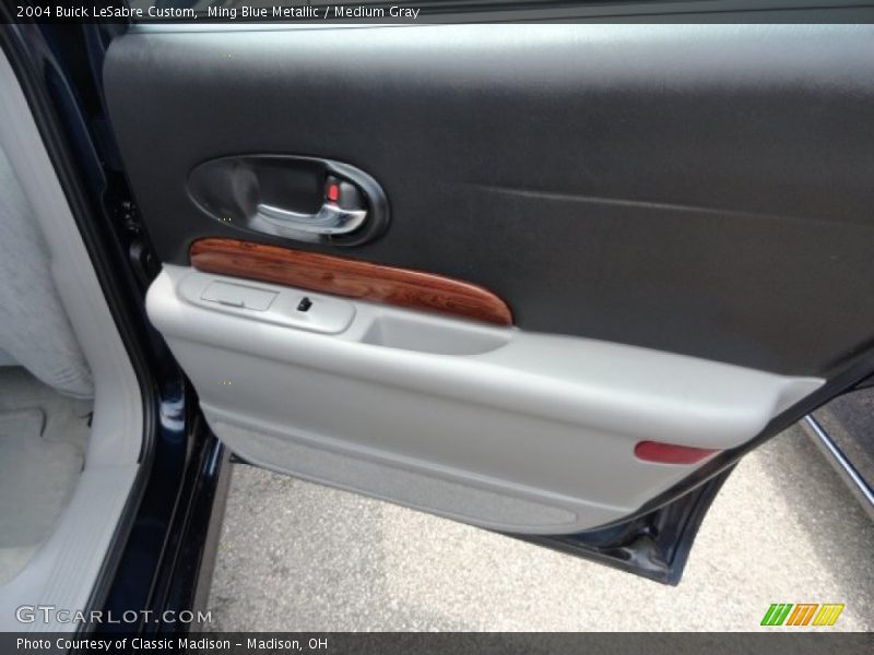 Ming Blue Metallic / Medium Gray 2004 Buick LeSabre Custom
