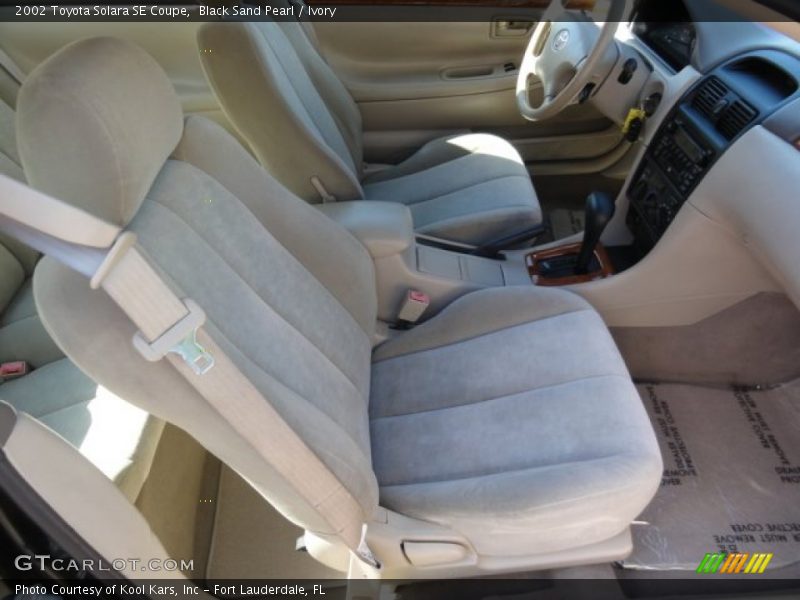 Black Sand Pearl / Ivory 2002 Toyota Solara SE Coupe