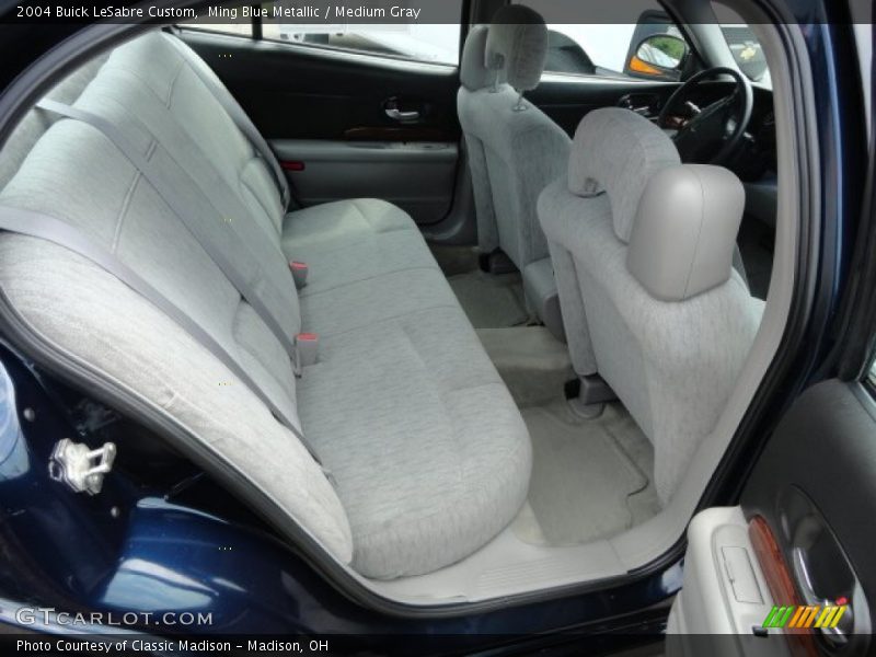 Ming Blue Metallic / Medium Gray 2004 Buick LeSabre Custom