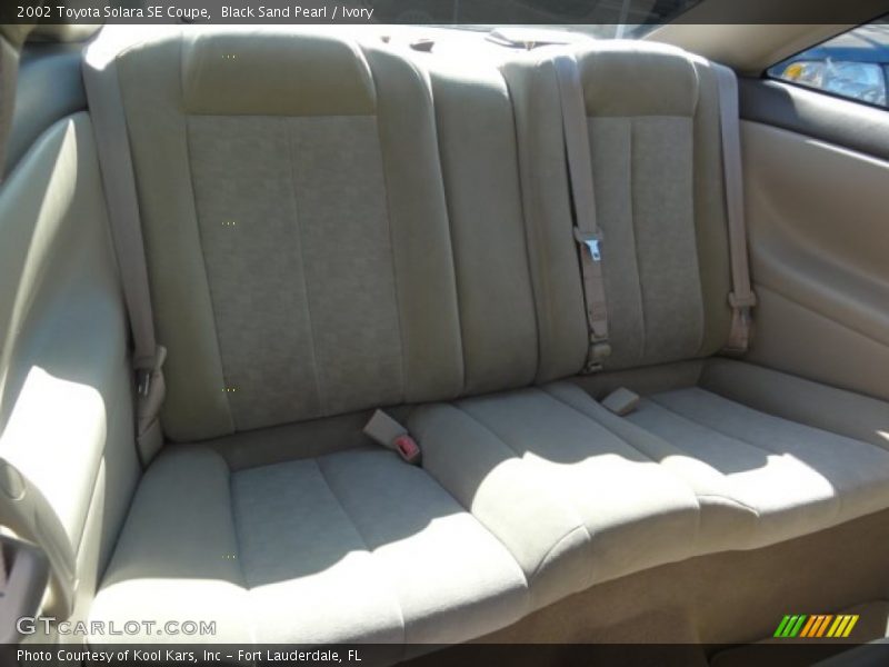 Black Sand Pearl / Ivory 2002 Toyota Solara SE Coupe