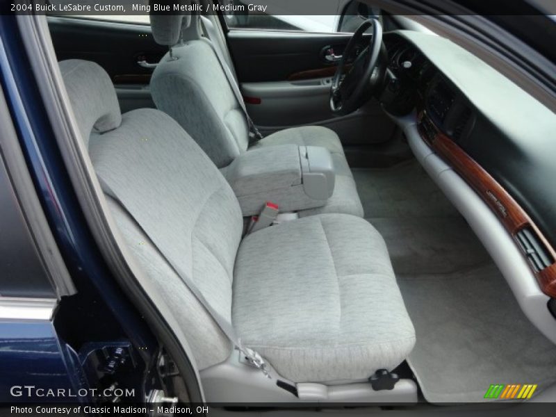 Ming Blue Metallic / Medium Gray 2004 Buick LeSabre Custom