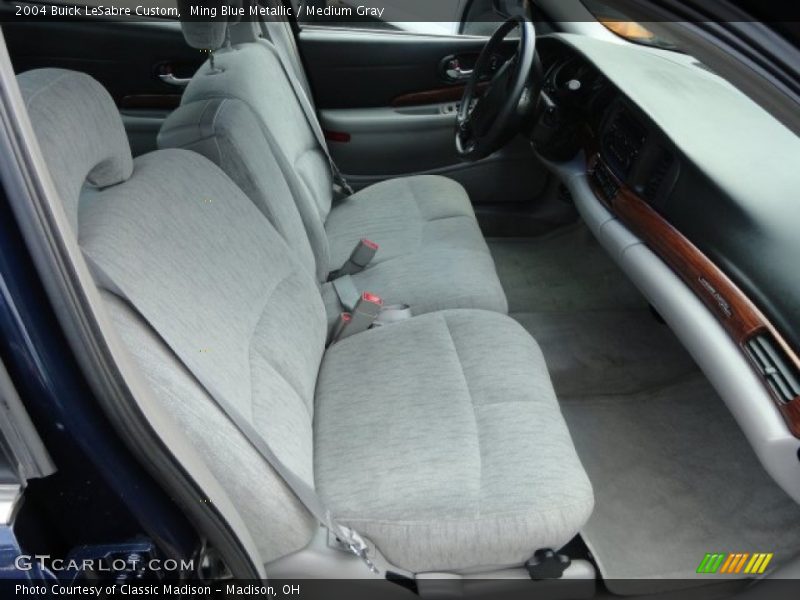 Ming Blue Metallic / Medium Gray 2004 Buick LeSabre Custom