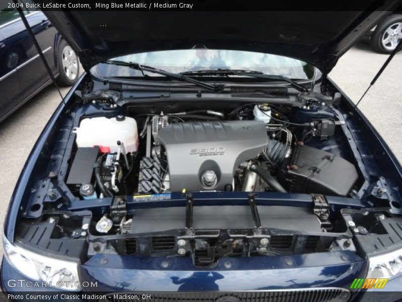 Ming Blue Metallic / Medium Gray 2004 Buick LeSabre Custom
