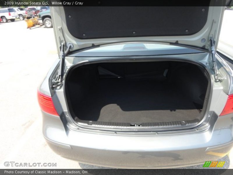 Willow Gray / Gray 2009 Hyundai Sonata GLS