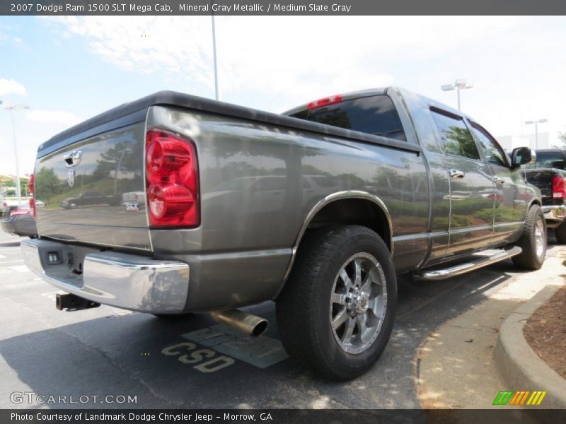 Mineral Gray Metallic / Medium Slate Gray 2007 Dodge Ram 1500 SLT Mega Cab
