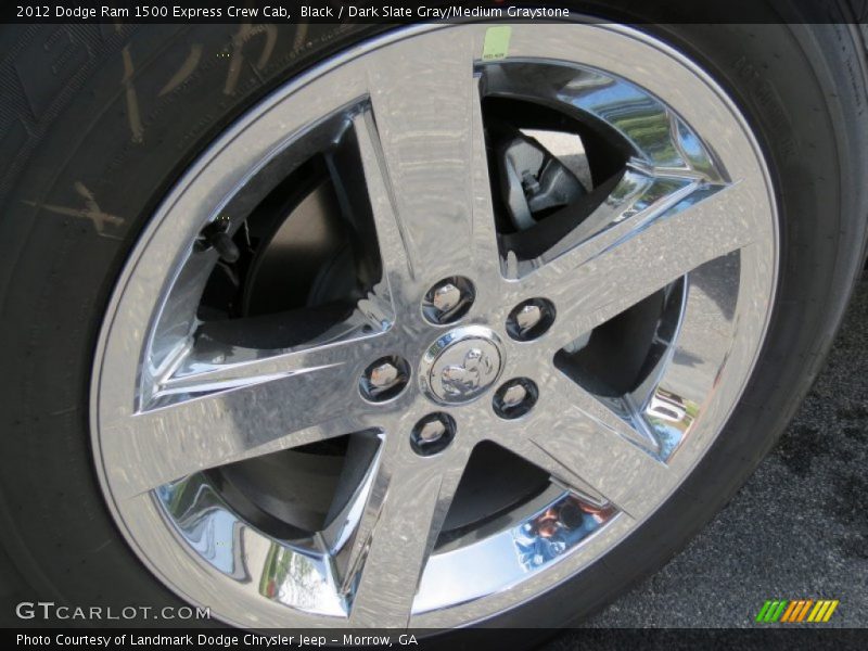 Black / Dark Slate Gray/Medium Graystone 2012 Dodge Ram 1500 Express Crew Cab