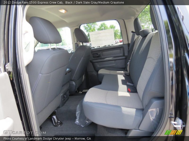 Black / Dark Slate Gray/Medium Graystone 2012 Dodge Ram 1500 Express Crew Cab