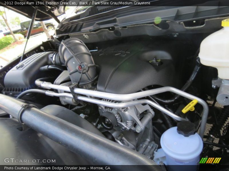 Black / Dark Slate Gray/Medium Graystone 2012 Dodge Ram 1500 Express Crew Cab