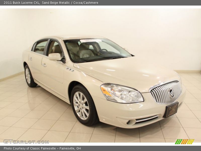 Sand Beige Metallic / Cocoa/Cashmere 2011 Buick Lucerne CXL