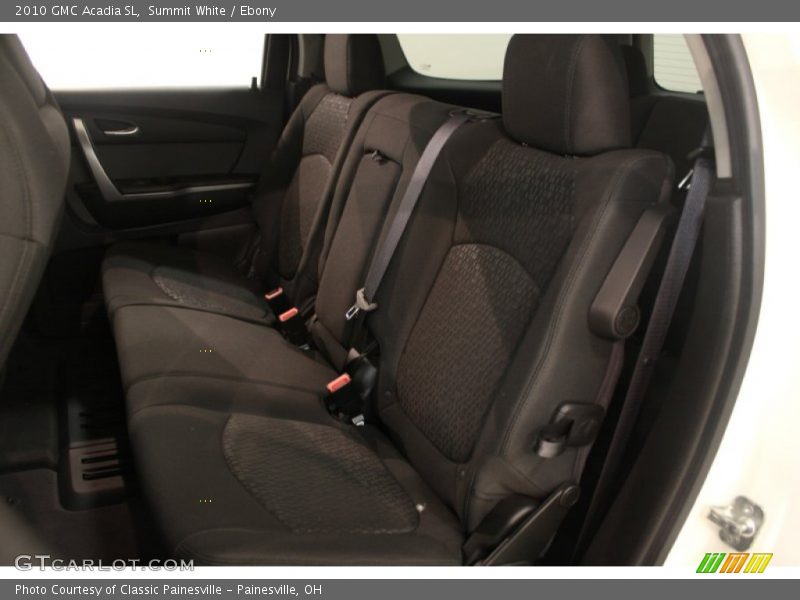 Summit White / Ebony 2010 GMC Acadia SL