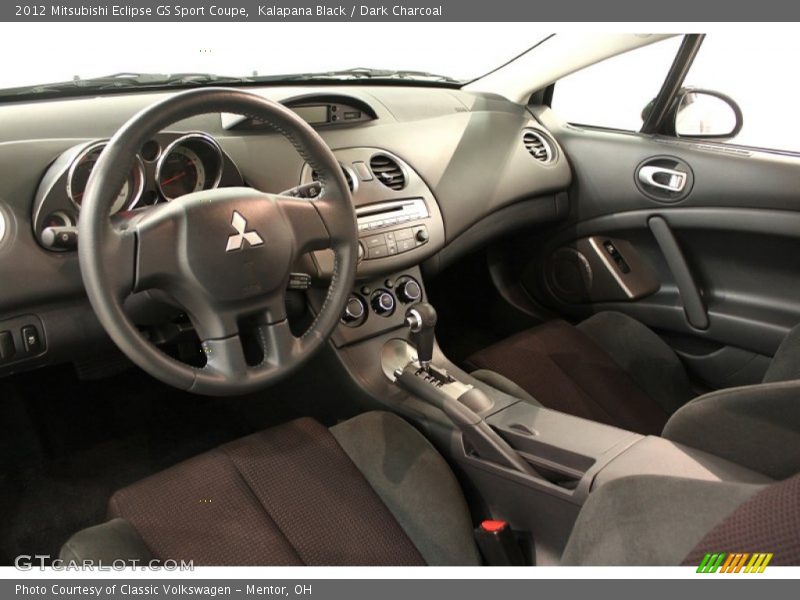 Dashboard of 2012 Eclipse GS Sport Coupe