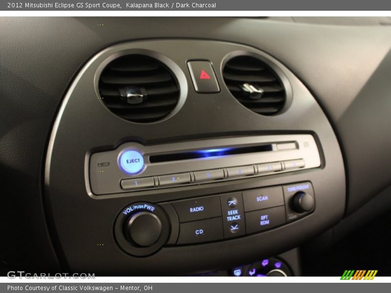Audio System of 2012 Eclipse GS Sport Coupe