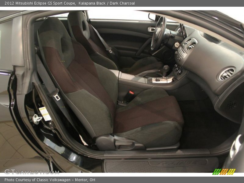  2012 Eclipse GS Sport Coupe Dark Charcoal Interior