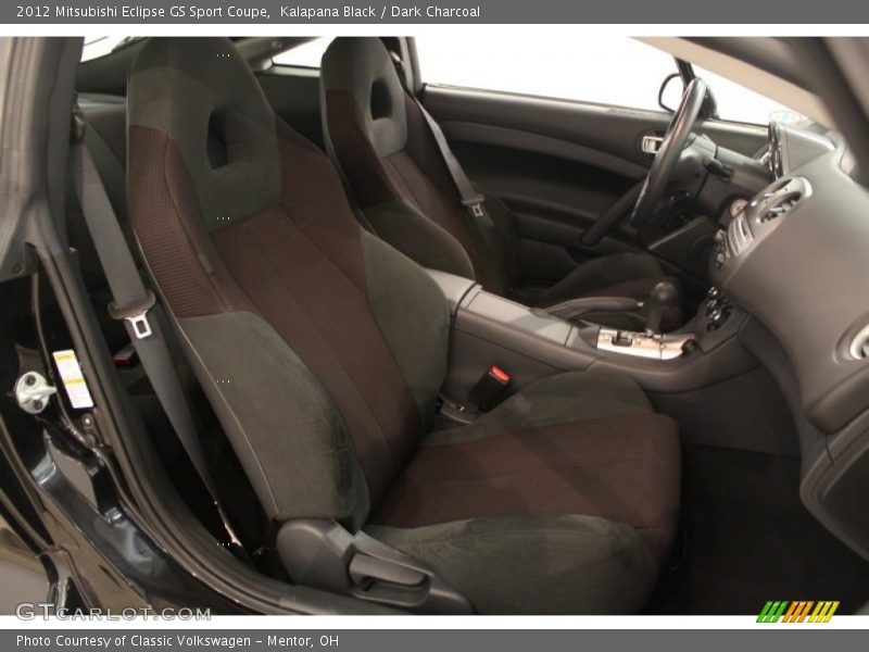 Kalapana Black / Dark Charcoal 2012 Mitsubishi Eclipse GS Sport Coupe