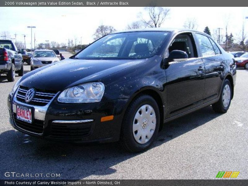 Black / Anthracite Black 2006 Volkswagen Jetta Value Edition Sedan