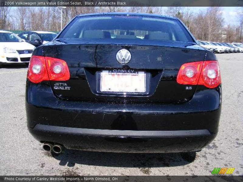 Black / Anthracite Black 2006 Volkswagen Jetta Value Edition Sedan