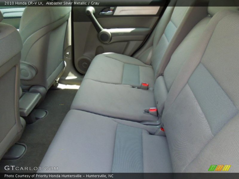 Alabaster Silver Metallic / Gray 2010 Honda CR-V LX
