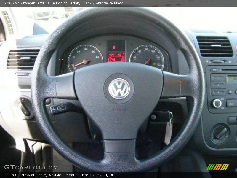 Black / Anthracite Black 2006 Volkswagen Jetta Value Edition Sedan