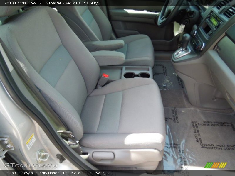Alabaster Silver Metallic / Gray 2010 Honda CR-V LX