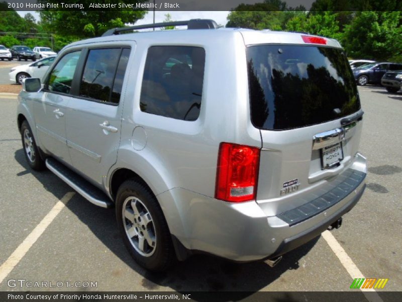 Alabaster Silver Metallic / Black 2010 Honda Pilot Touring