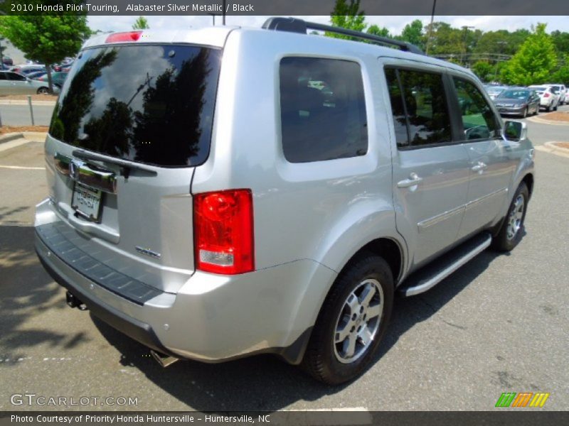 Alabaster Silver Metallic / Black 2010 Honda Pilot Touring