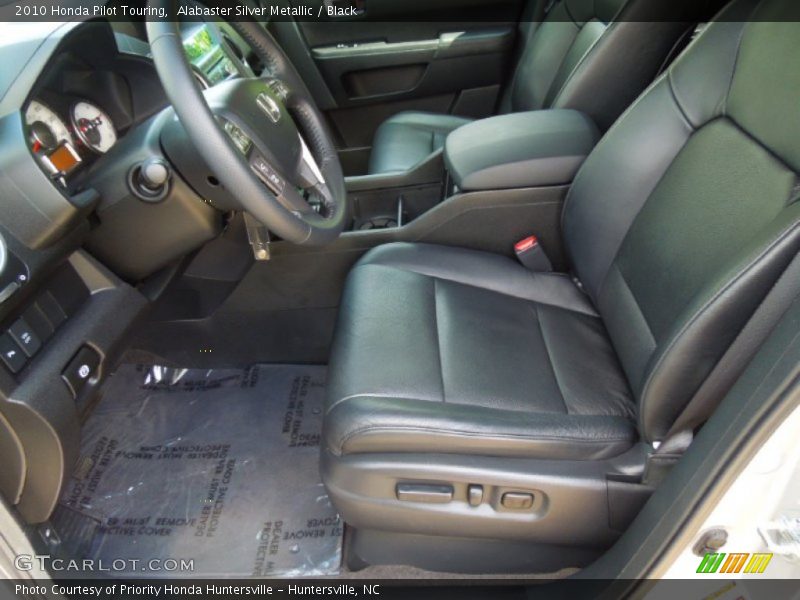 Alabaster Silver Metallic / Black 2010 Honda Pilot Touring