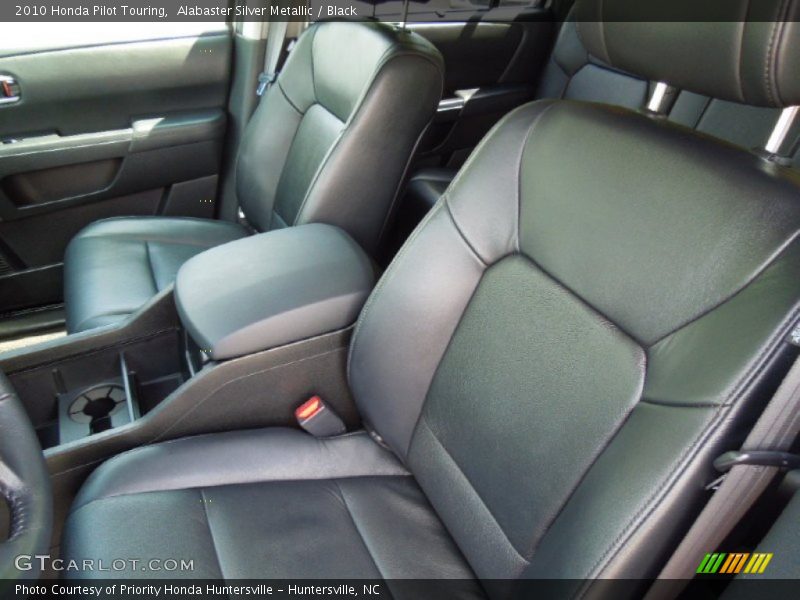 Alabaster Silver Metallic / Black 2010 Honda Pilot Touring