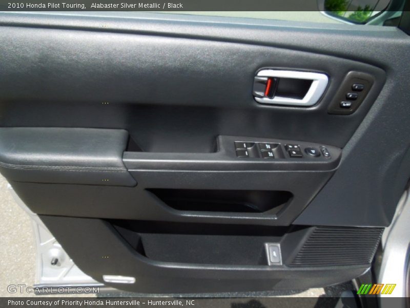 Alabaster Silver Metallic / Black 2010 Honda Pilot Touring