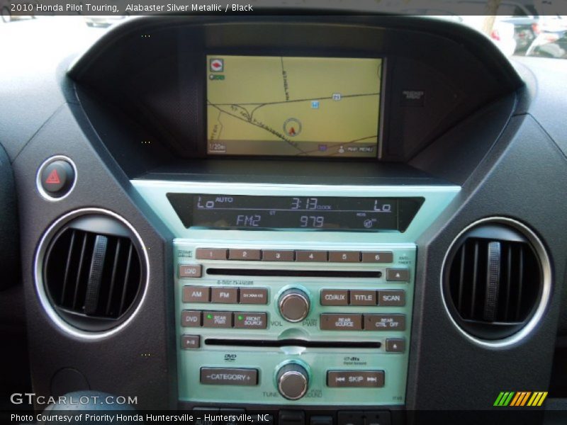 Alabaster Silver Metallic / Black 2010 Honda Pilot Touring