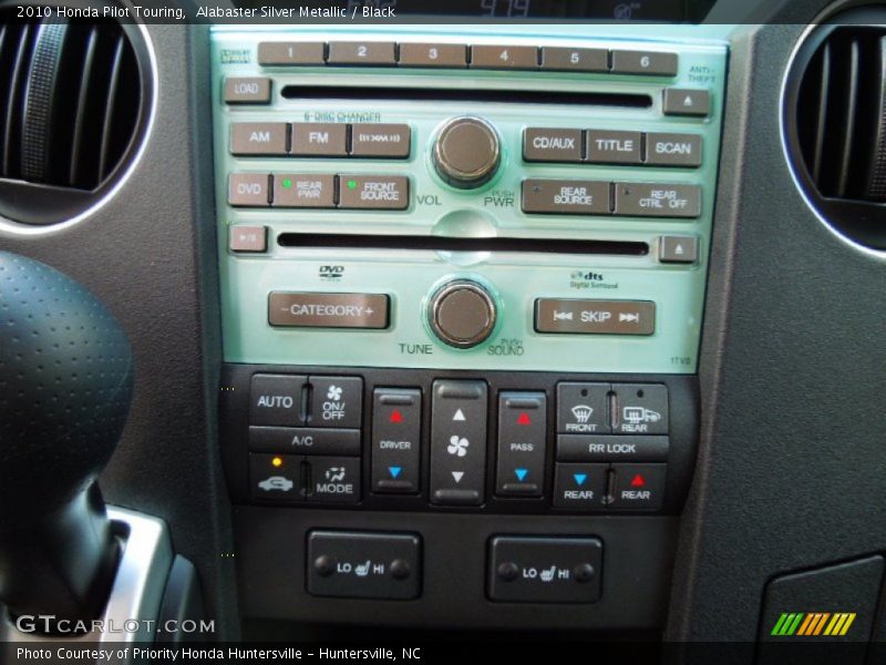 Alabaster Silver Metallic / Black 2010 Honda Pilot Touring