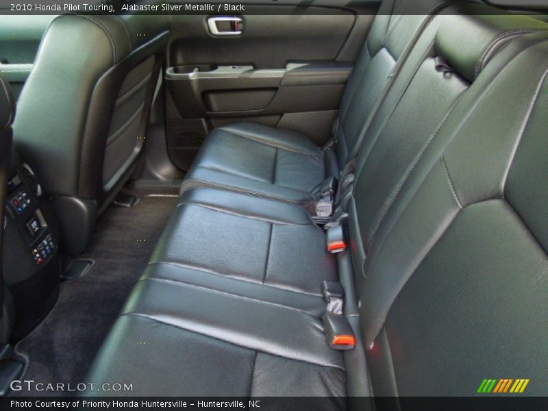 Alabaster Silver Metallic / Black 2010 Honda Pilot Touring