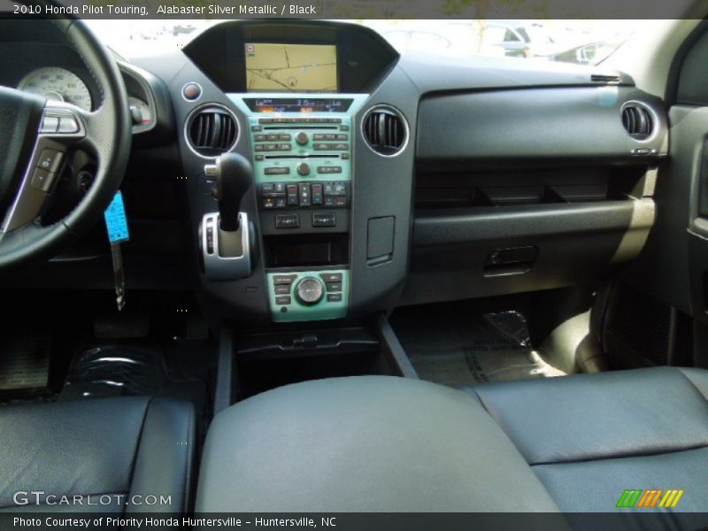 Alabaster Silver Metallic / Black 2010 Honda Pilot Touring