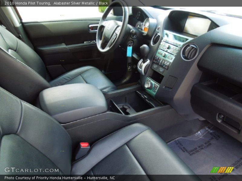 Alabaster Silver Metallic / Black 2010 Honda Pilot Touring