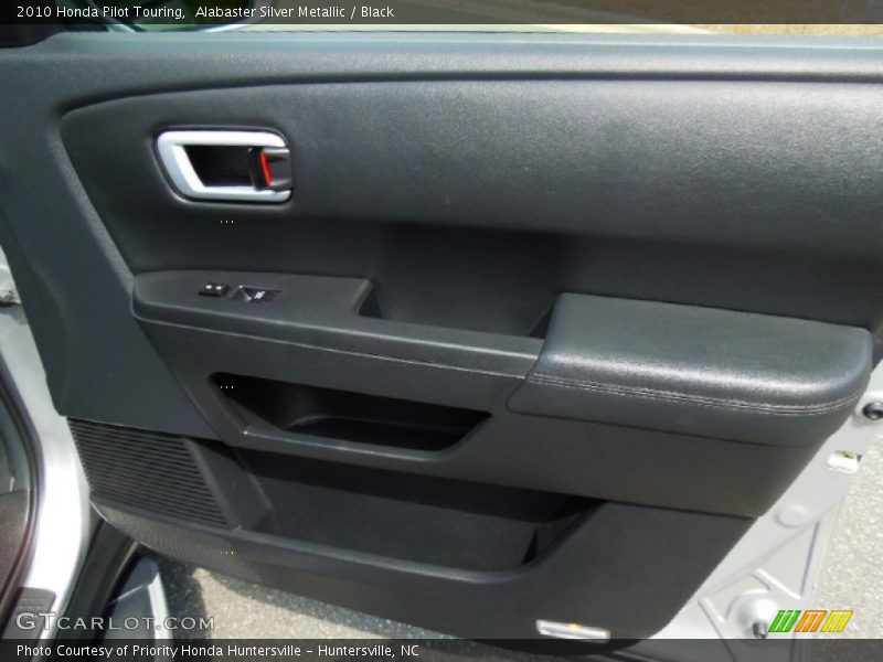 Alabaster Silver Metallic / Black 2010 Honda Pilot Touring