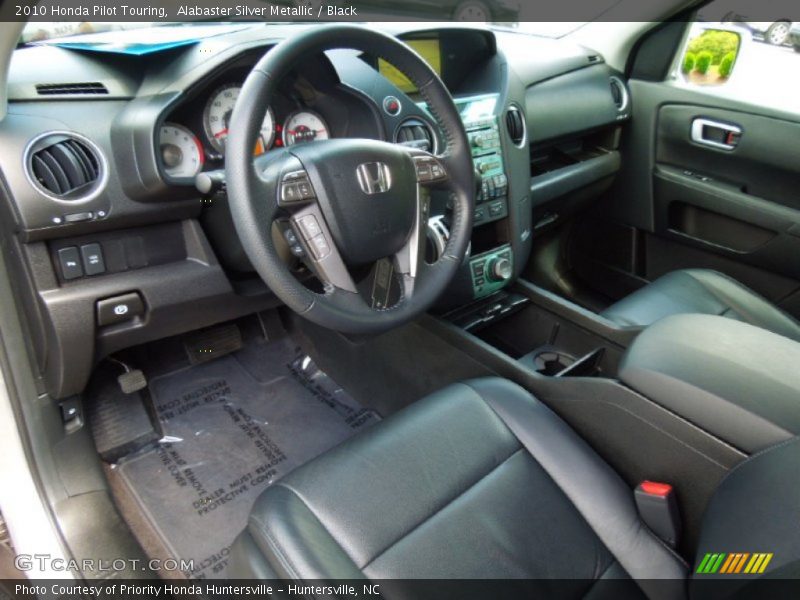 Black Interior - 2010 Pilot Touring 