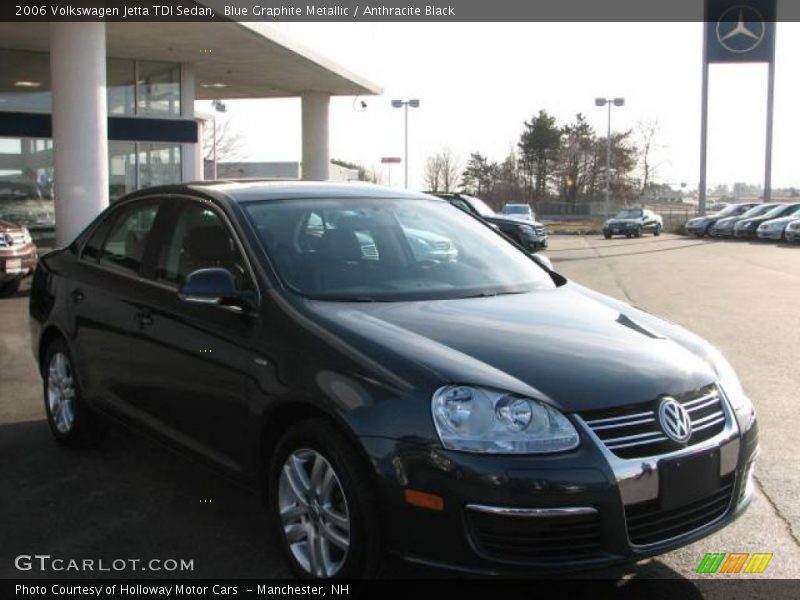 Blue Graphite Metallic / Anthracite Black 2006 Volkswagen Jetta TDI Sedan