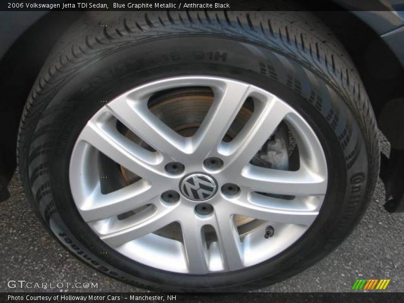 Blue Graphite Metallic / Anthracite Black 2006 Volkswagen Jetta TDI Sedan