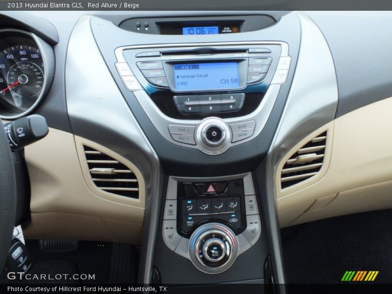 Red Allure / Beige 2013 Hyundai Elantra GLS