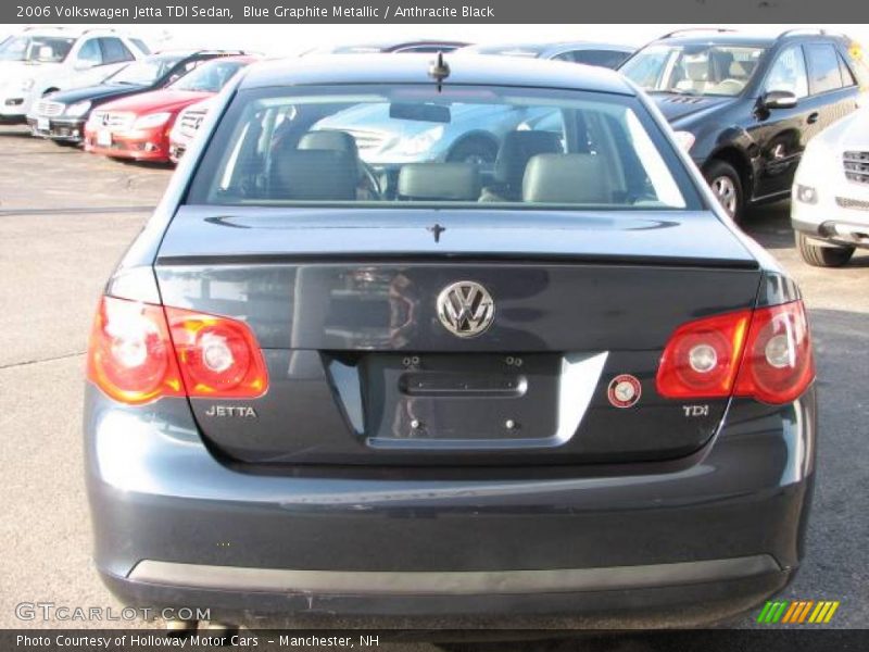 Blue Graphite Metallic / Anthracite Black 2006 Volkswagen Jetta TDI Sedan