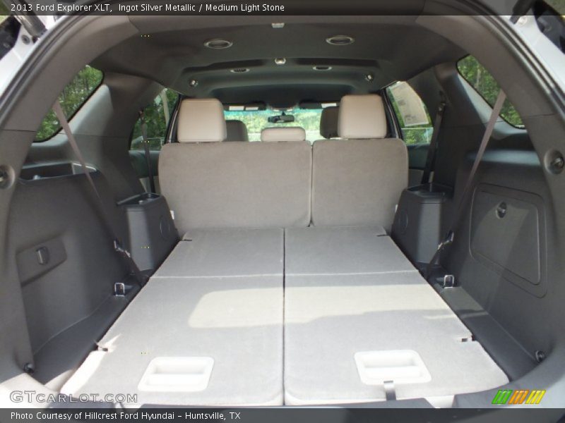 Ingot Silver Metallic / Medium Light Stone 2013 Ford Explorer XLT