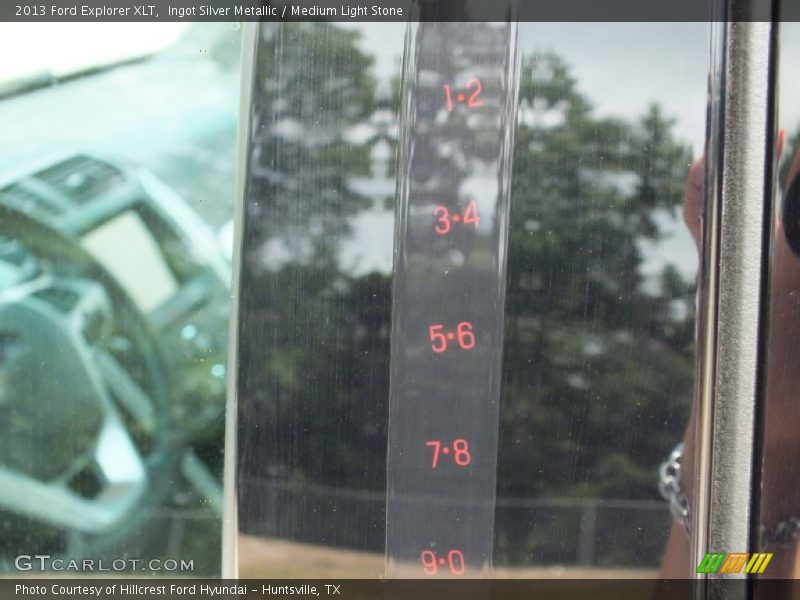 Ingot Silver Metallic / Medium Light Stone 2013 Ford Explorer XLT