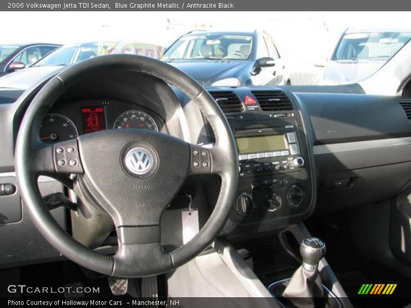 Blue Graphite Metallic / Anthracite Black 2006 Volkswagen Jetta TDI Sedan