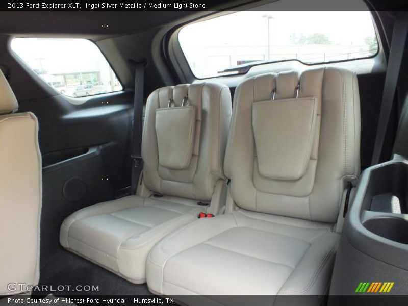 Ingot Silver Metallic / Medium Light Stone 2013 Ford Explorer XLT