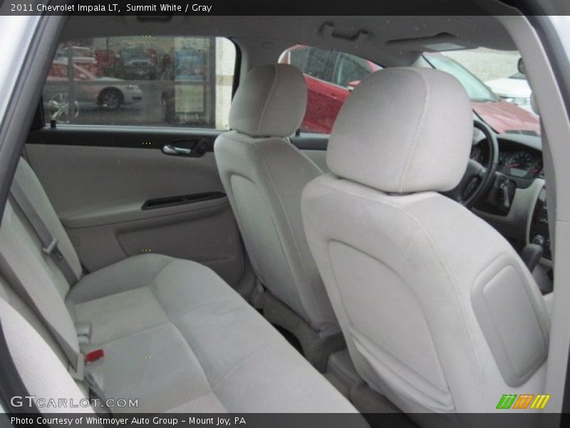 Summit White / Gray 2011 Chevrolet Impala LT